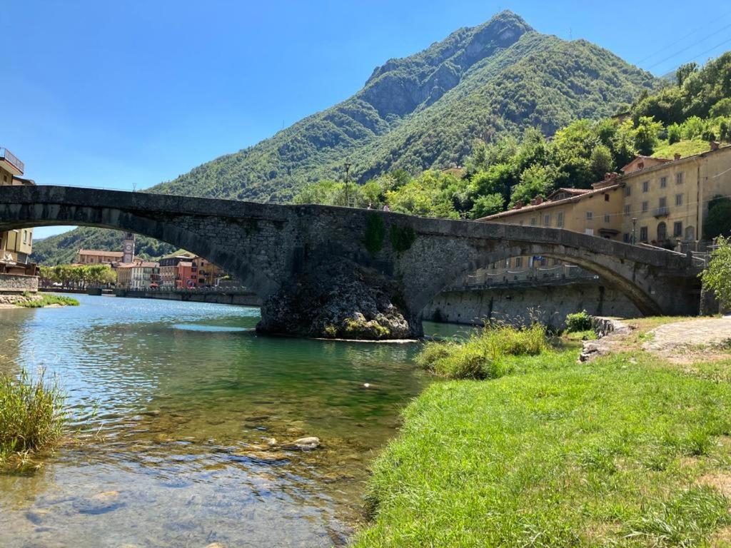 サン・ペッレグリーノ・テルメ Al Ponte Vecchioヴィラ エクステリア 写真